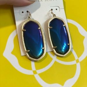 Kendra Scott Black iridescent Danielle